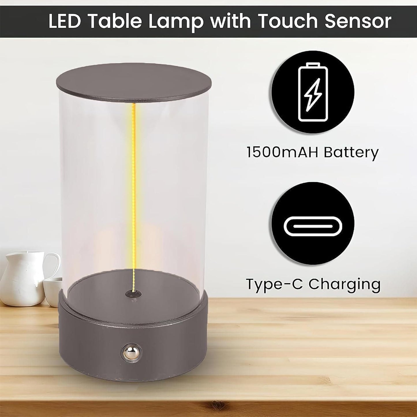 Magnetic lamp light