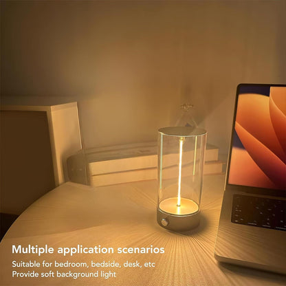 Magnetic lamp light